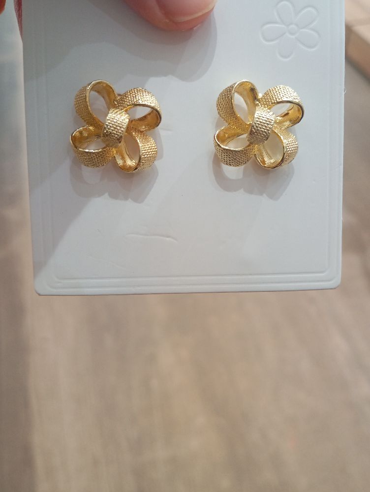 Boucles d'oreilles fleurs 