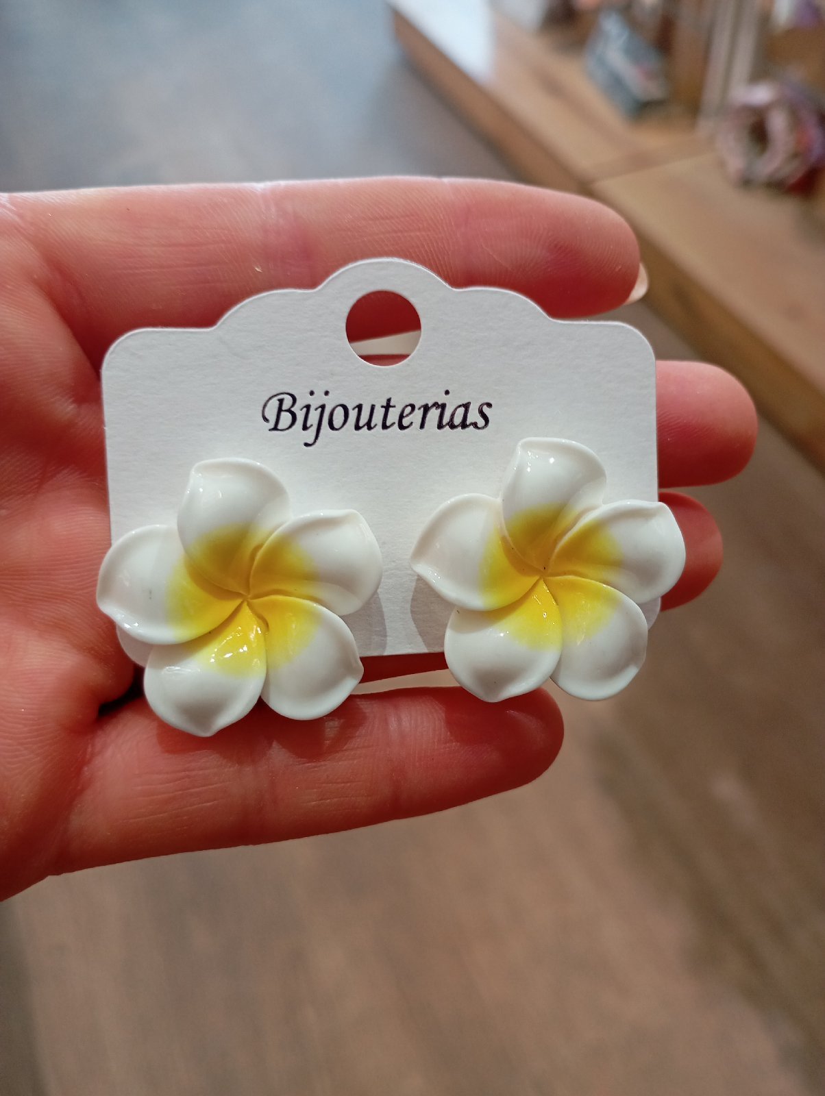 Boucles d'oreilles fleurs 