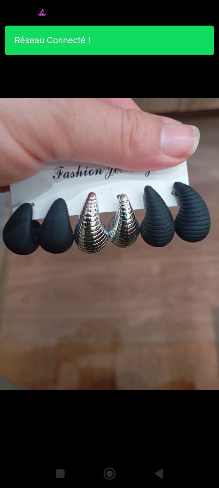 Lot boucles d'oreilles 