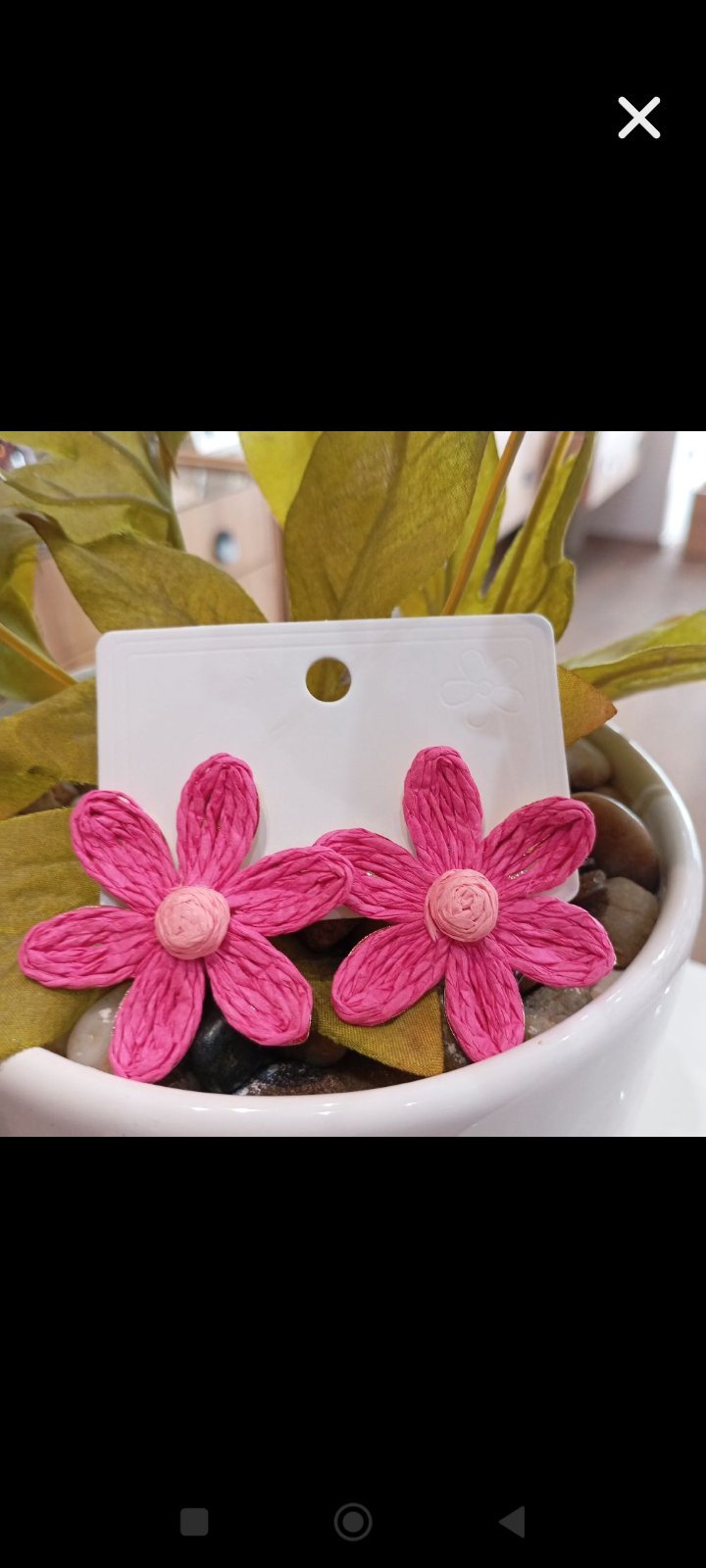 Boucles d'oreille tendance 