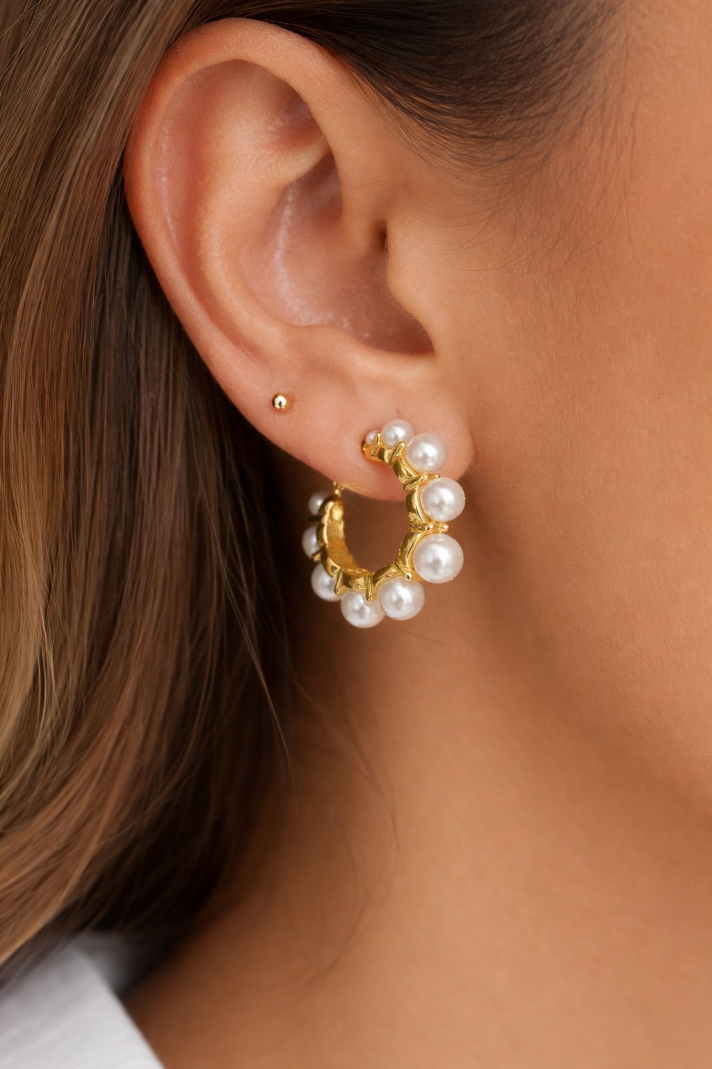 Boucles d'oreilles en acier inoxydable 
