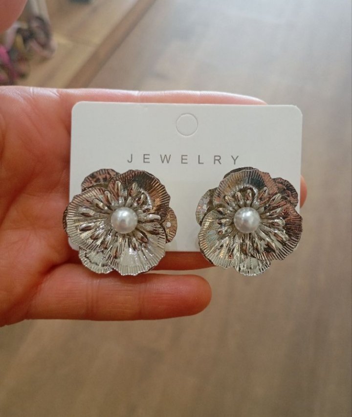 Boucles d'oreilles fleurs 