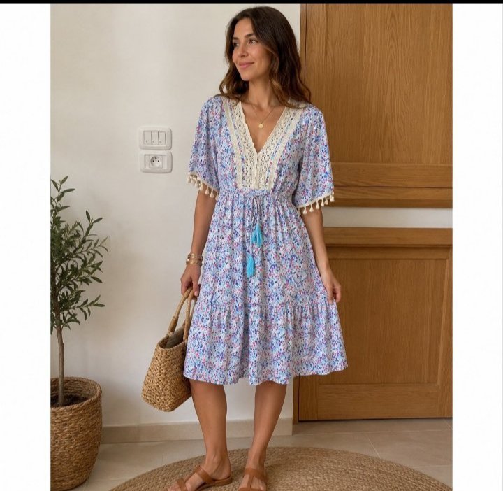 Robe fleurie 