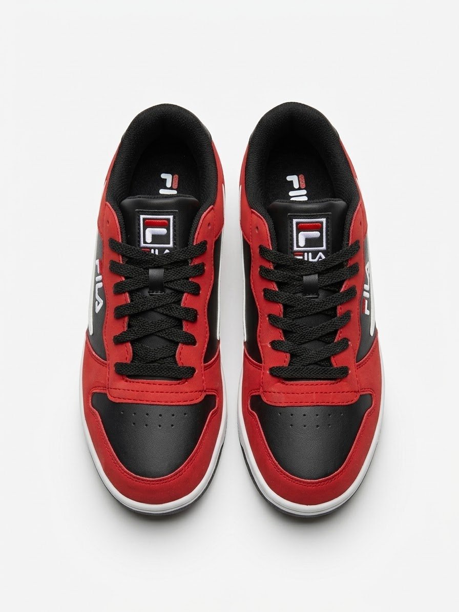 Baskets Fila Rouge et Noir (Pointure 39.5) - Neuf avec étiquette (Blach bakou)