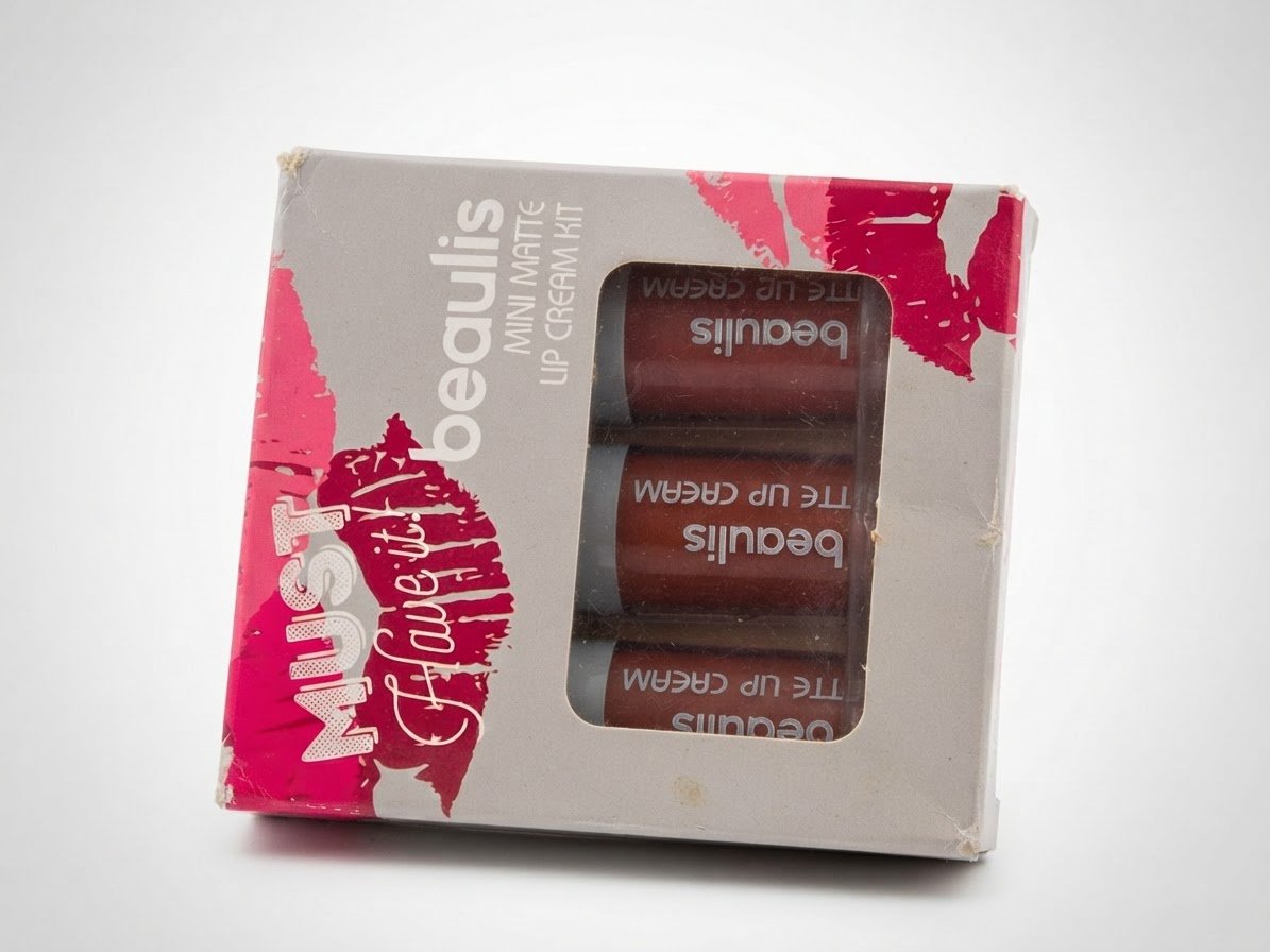 Coffret 3 Mini Lipsticks Matte Beaulis - 230 Fundamentals (Neuf)