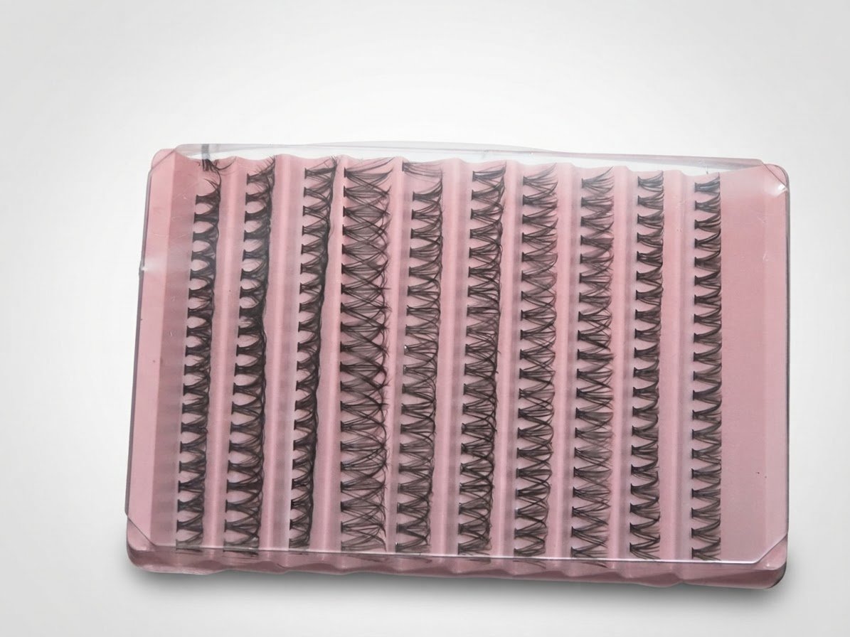 Boîte Grand Format de Faux Cils Individuels (Clusters / Bouquet de Cils) – Neuf