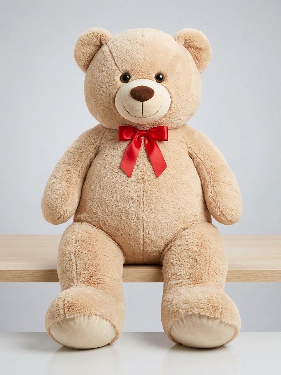 Ours en peluche géant Max & Sax 175 cm avec étiquette d'origine