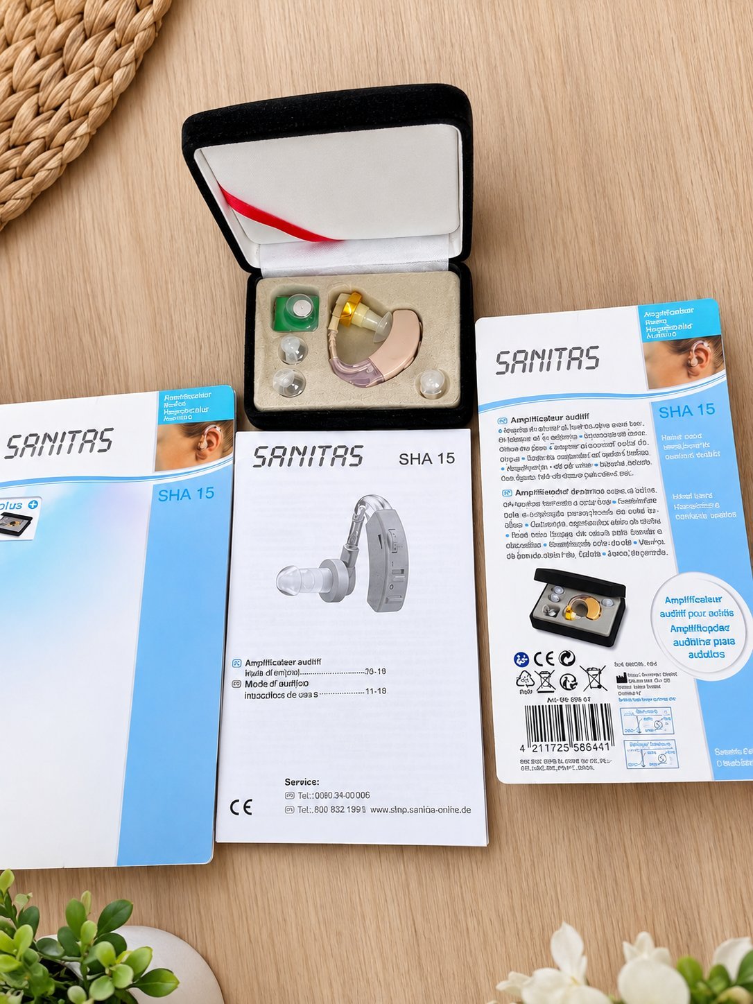Amplificateur auditif SANITAS SHA 15 neuf