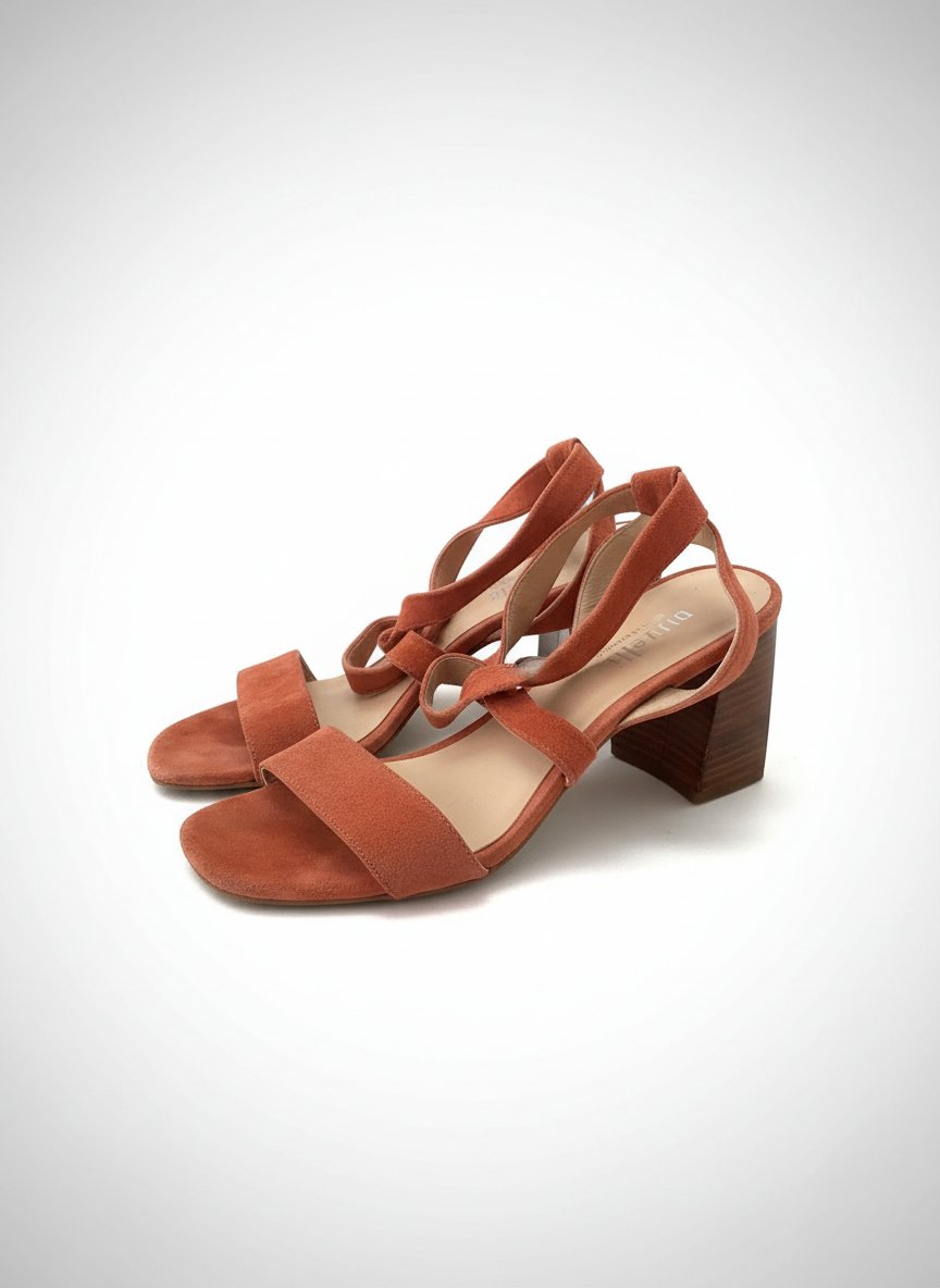 Des sandales en cuir 