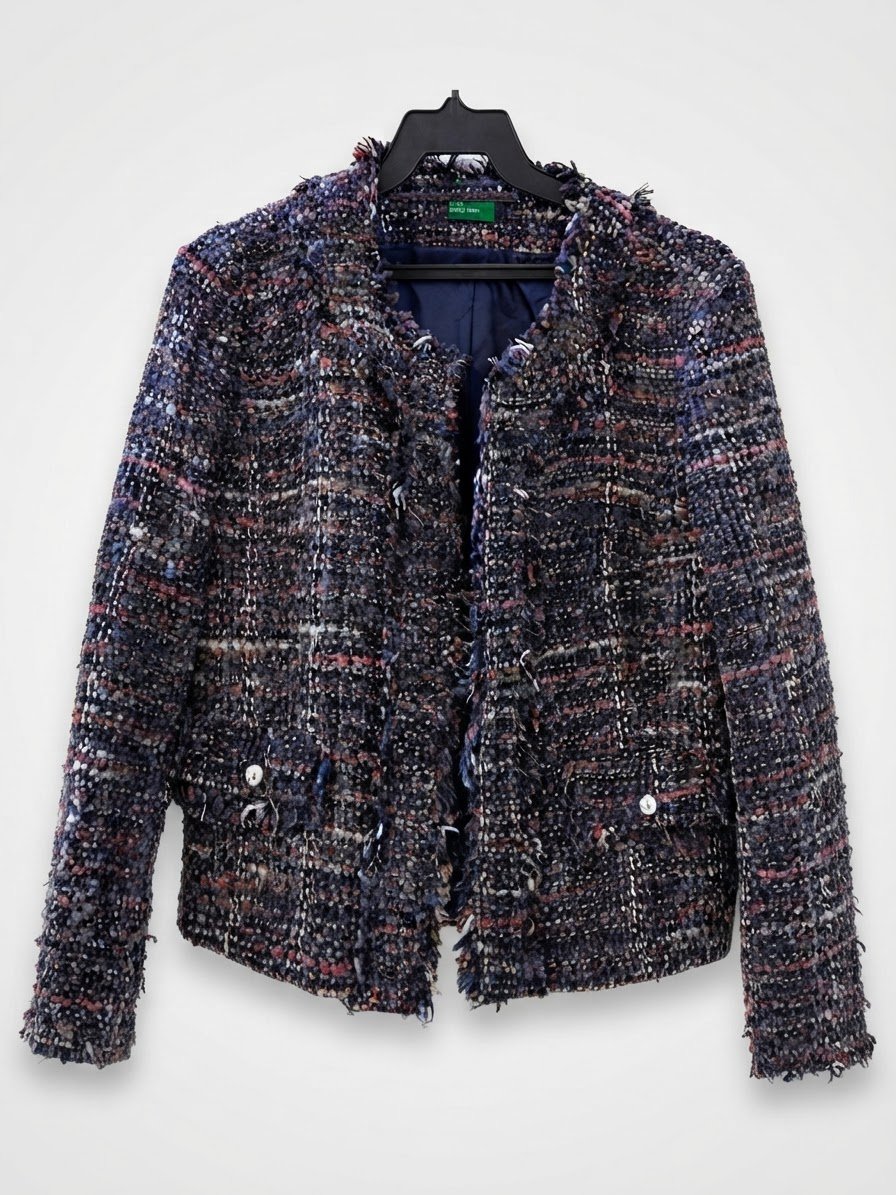Veste en tweed style chanel