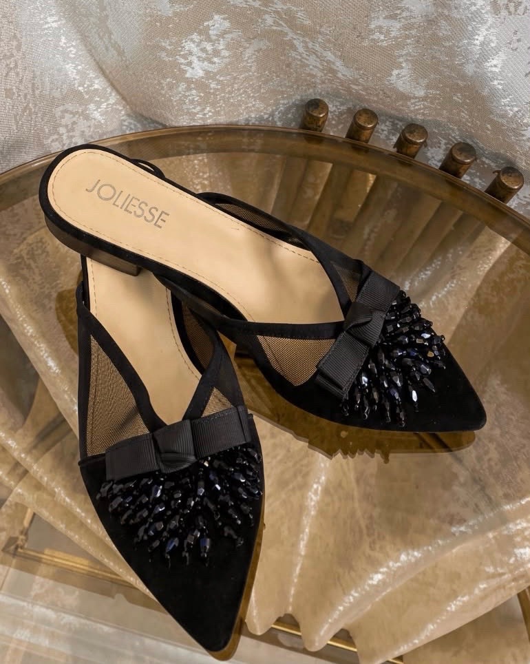 Escarpins noirs élégants