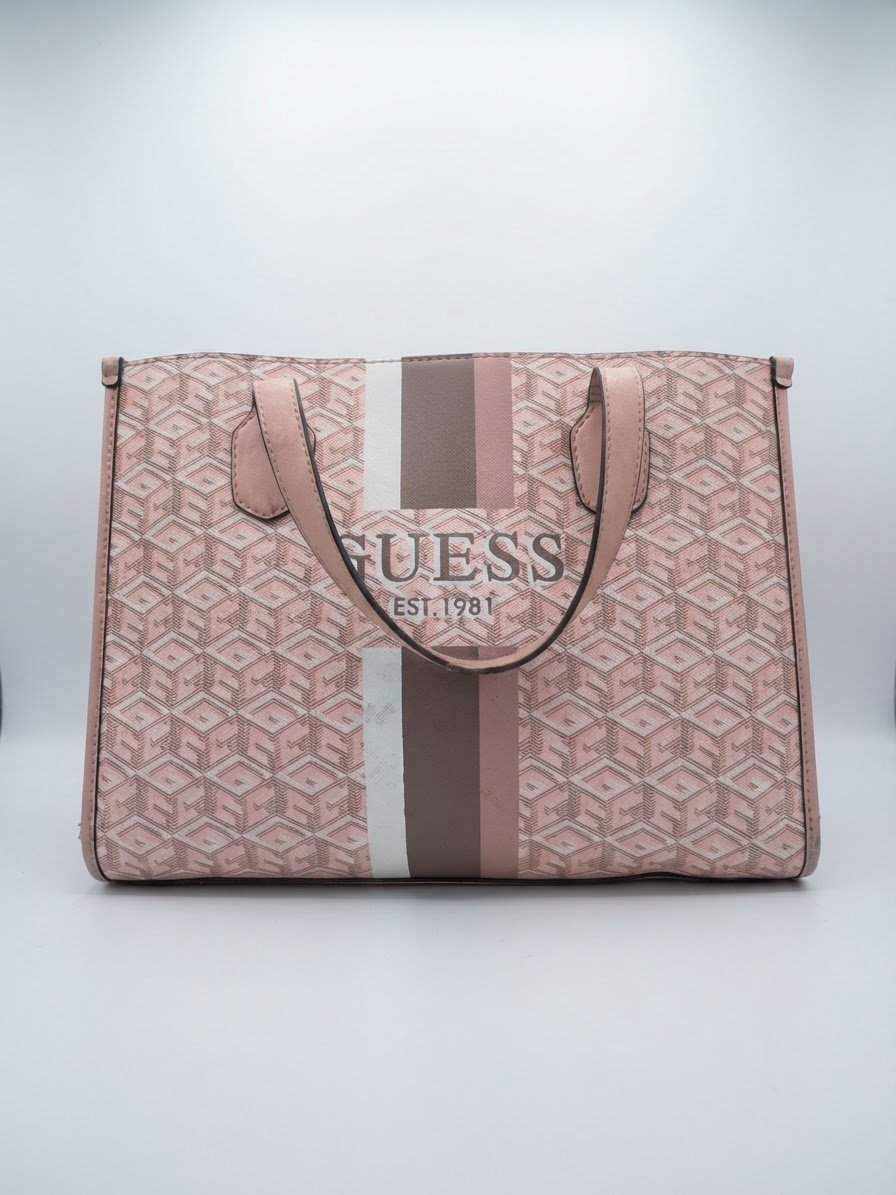 Sac guess authentique rose