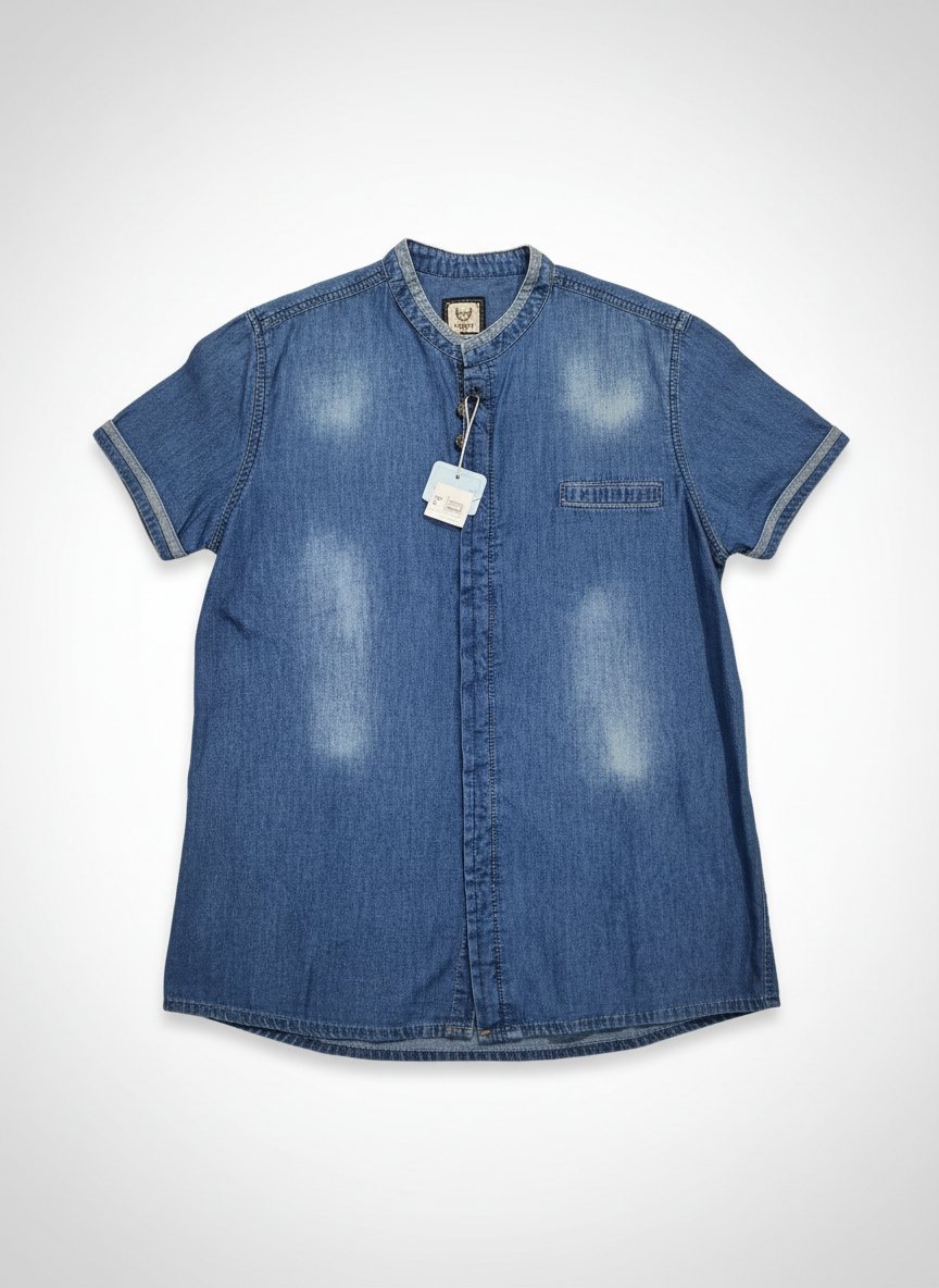 Chemise en jean avec ticket taille 14 ans 