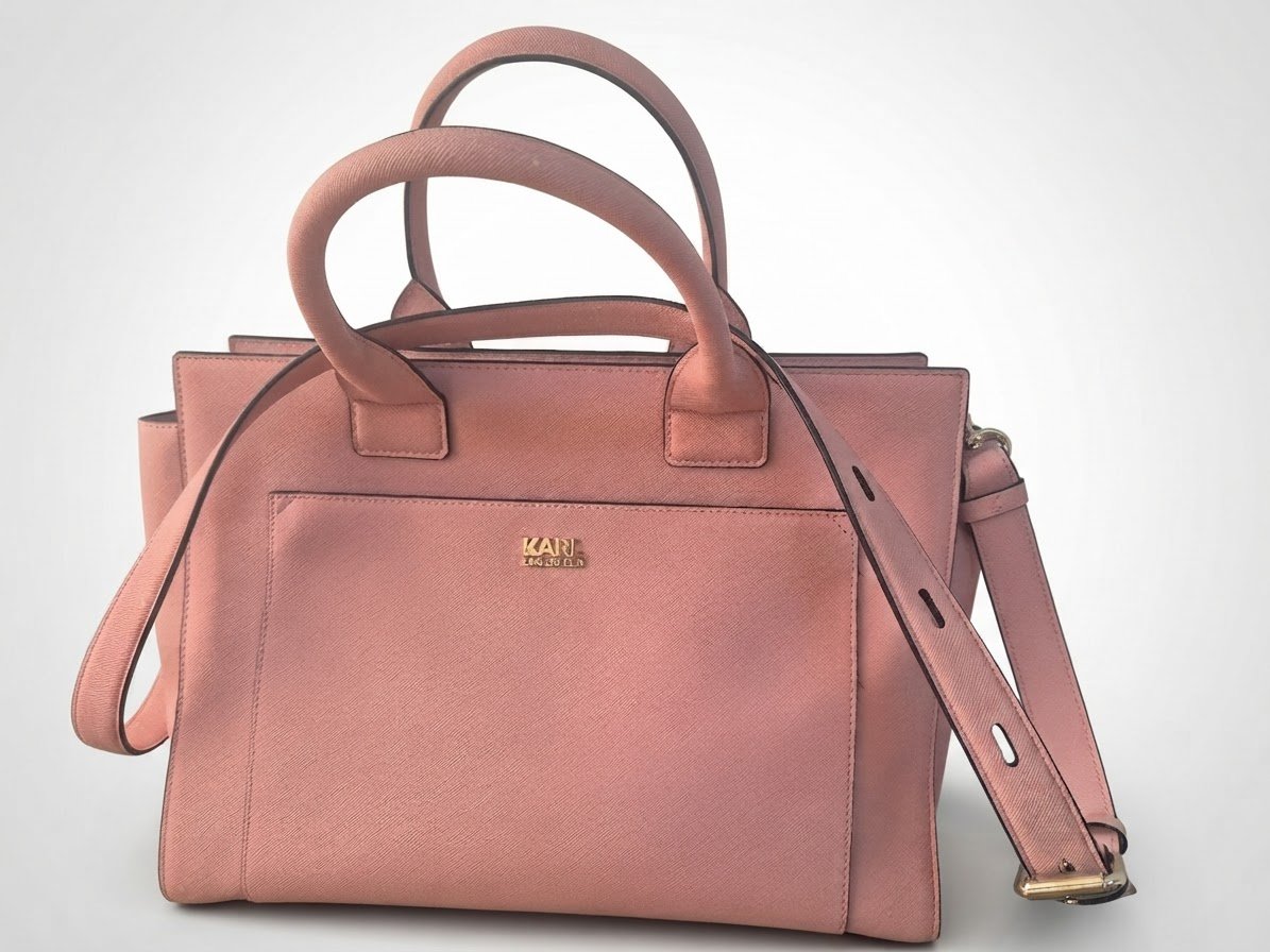 Sac rose karl legarfeld authentique