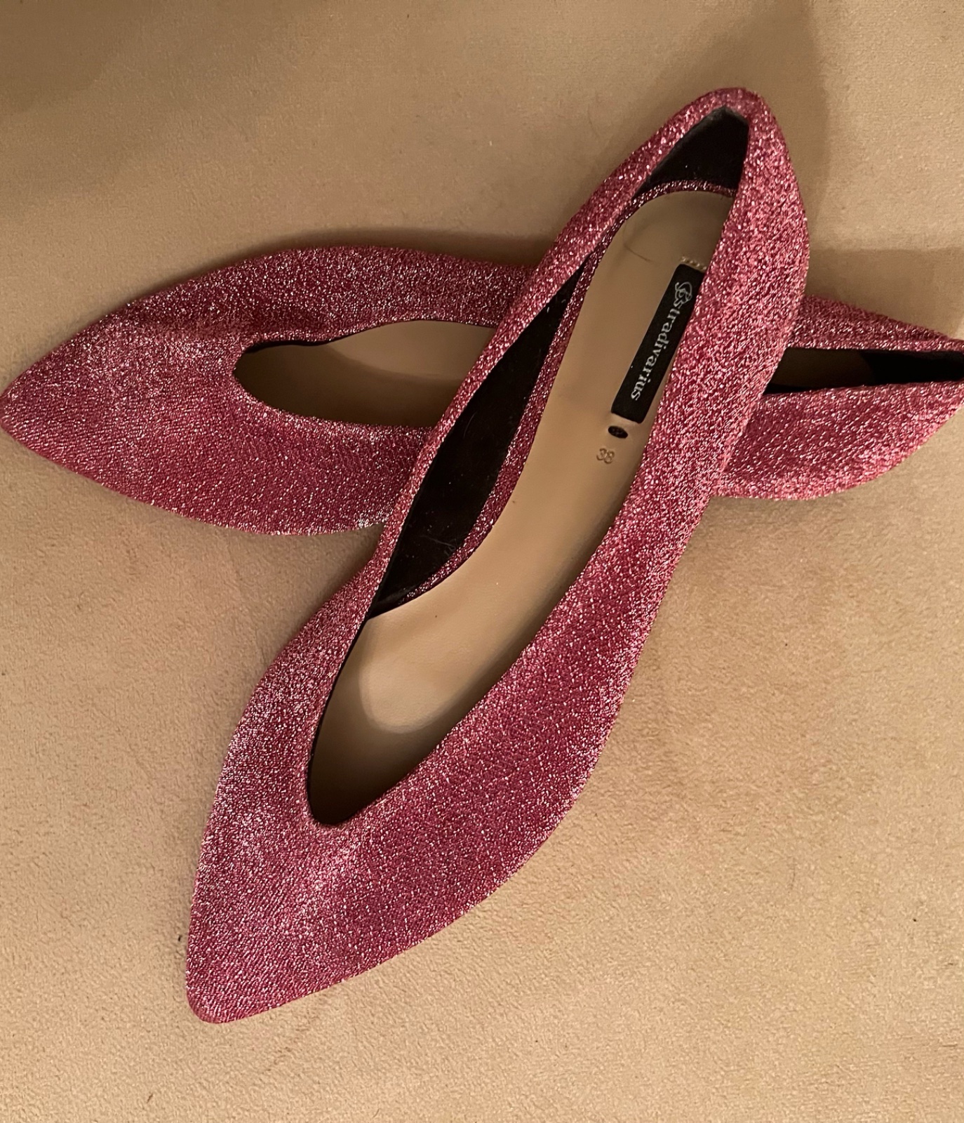 Ballerines paillettees