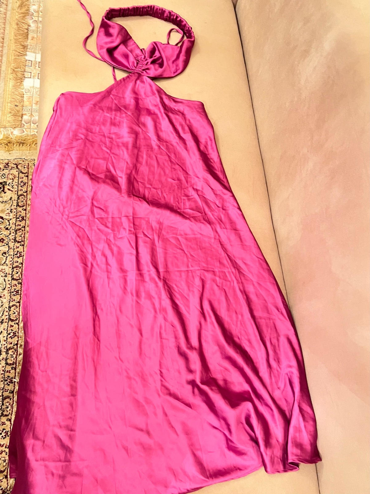 Robe Boohoo maxi