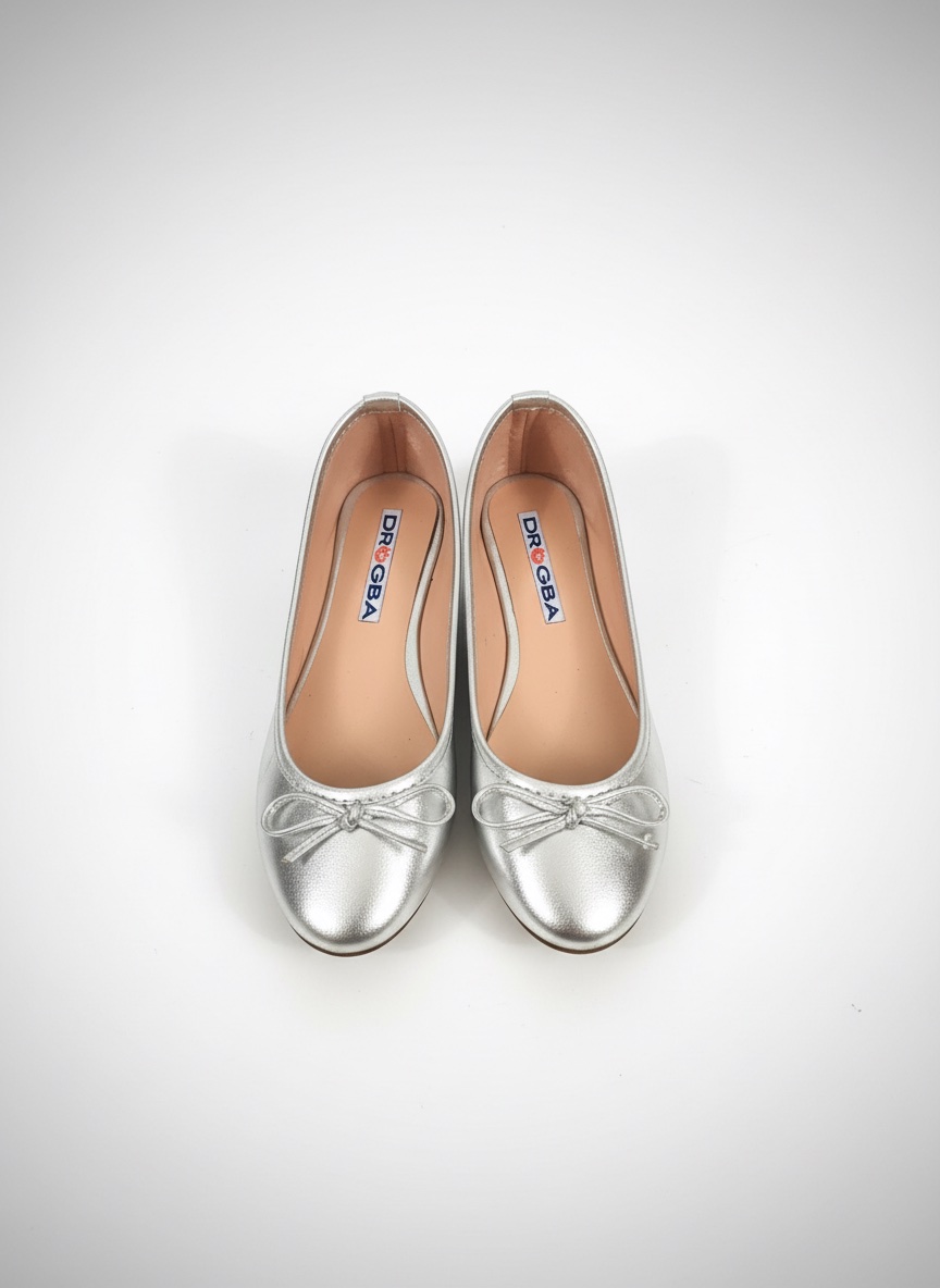 Ballerines argentees 