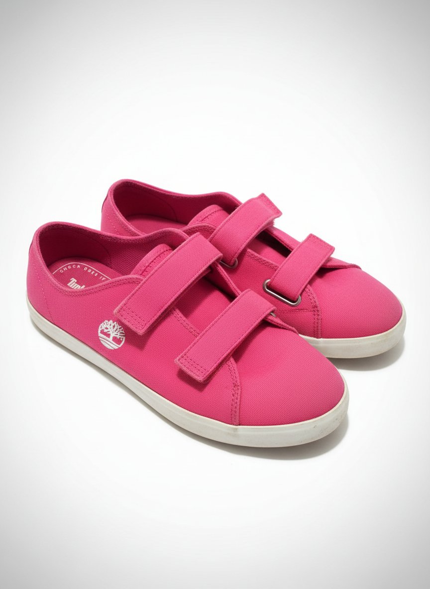 Des tennis roses Timberland 