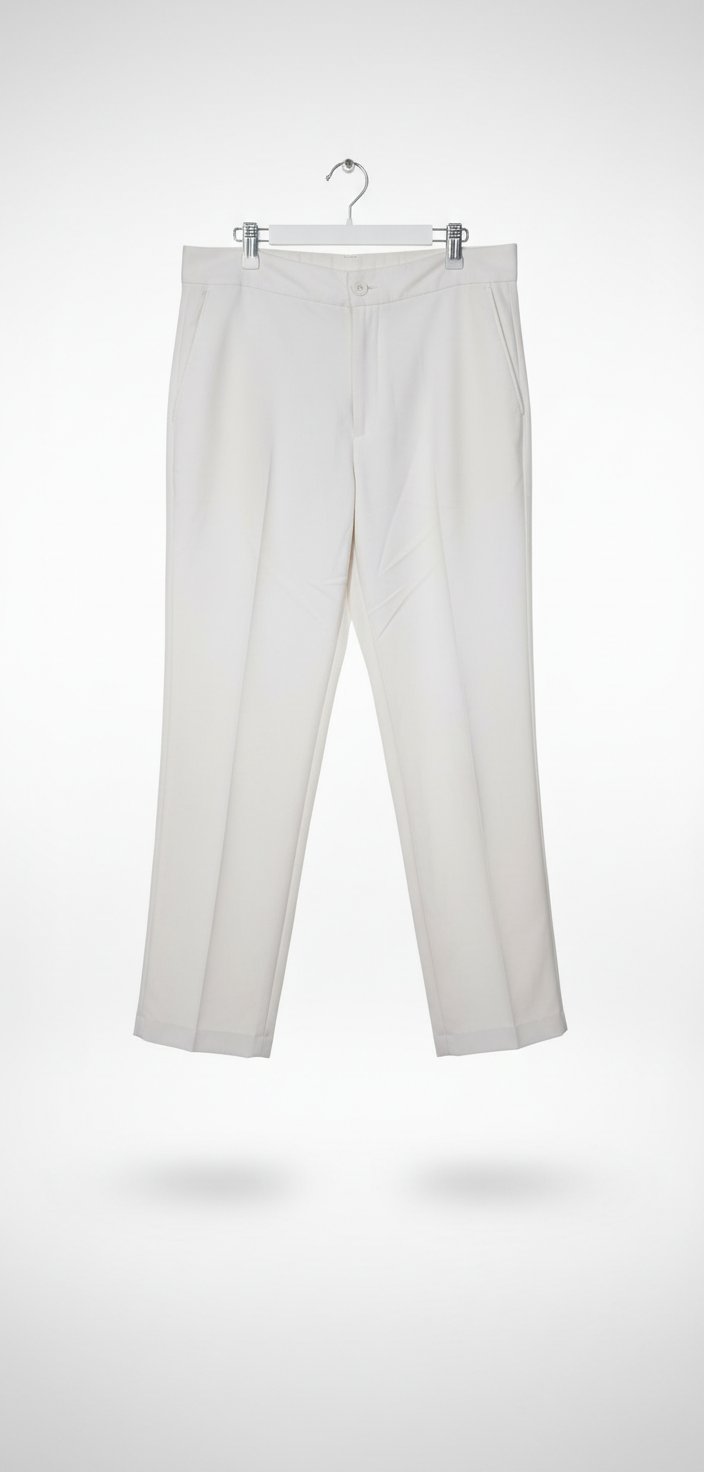 Pantalon large blanc 