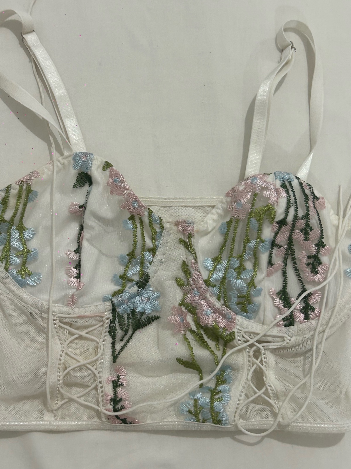 Corset blanc