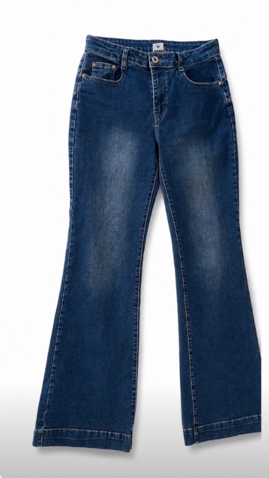 Bootcut jeans bleu 