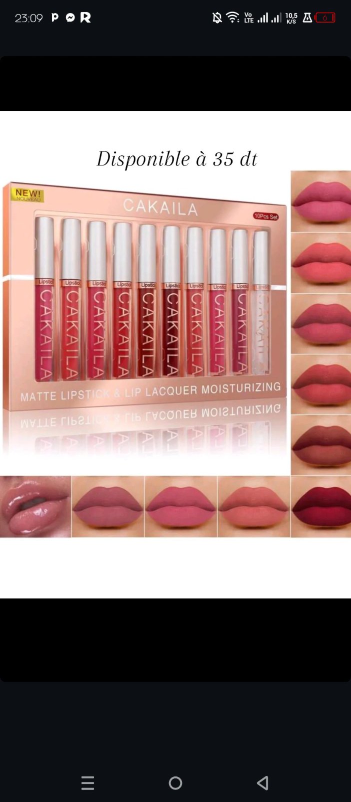 Pack rouge