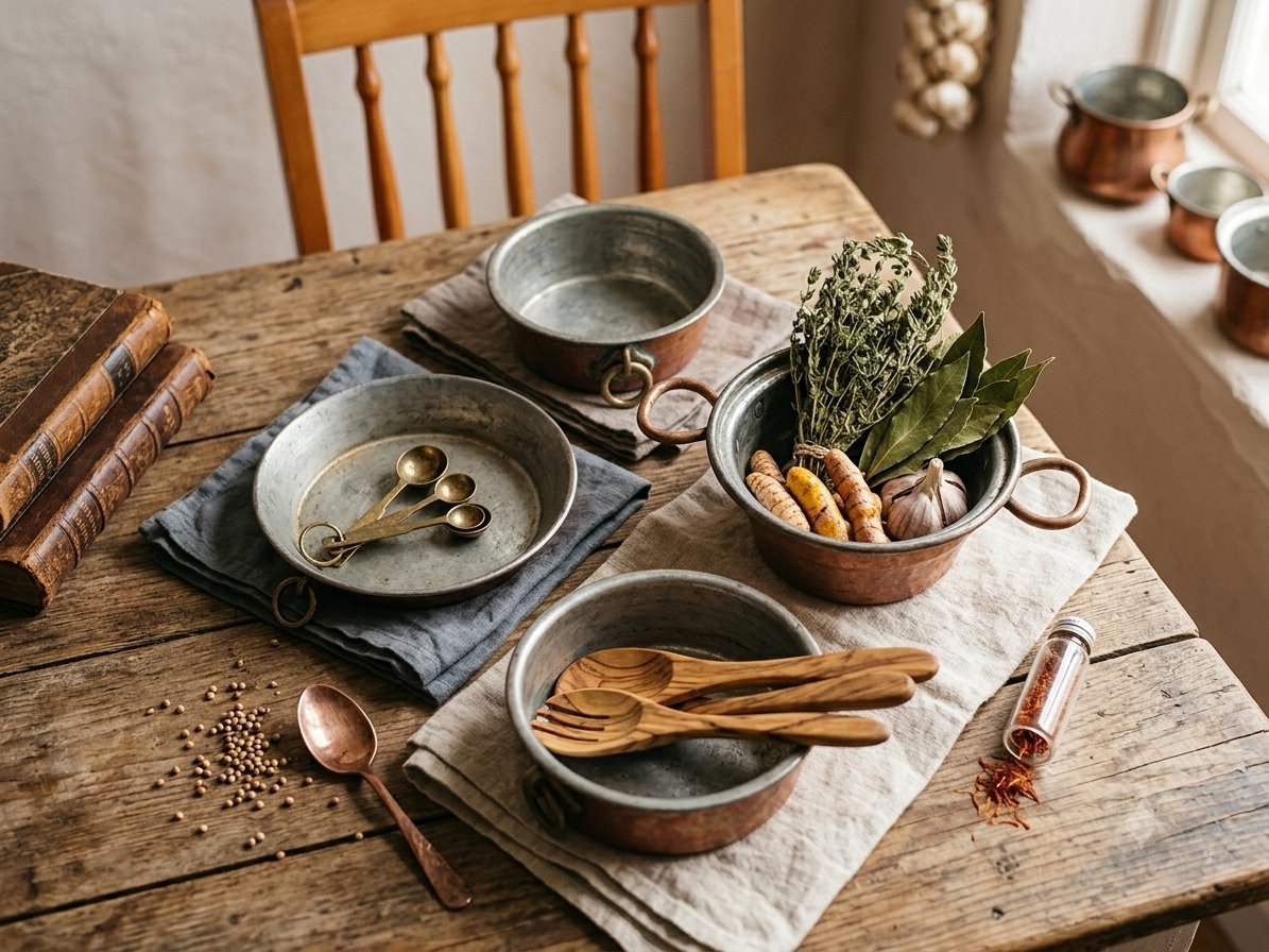 Collection Artisanale de Casseroles en Cuivre – Pièces d'Exception