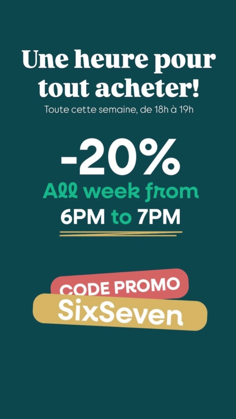 Code promo