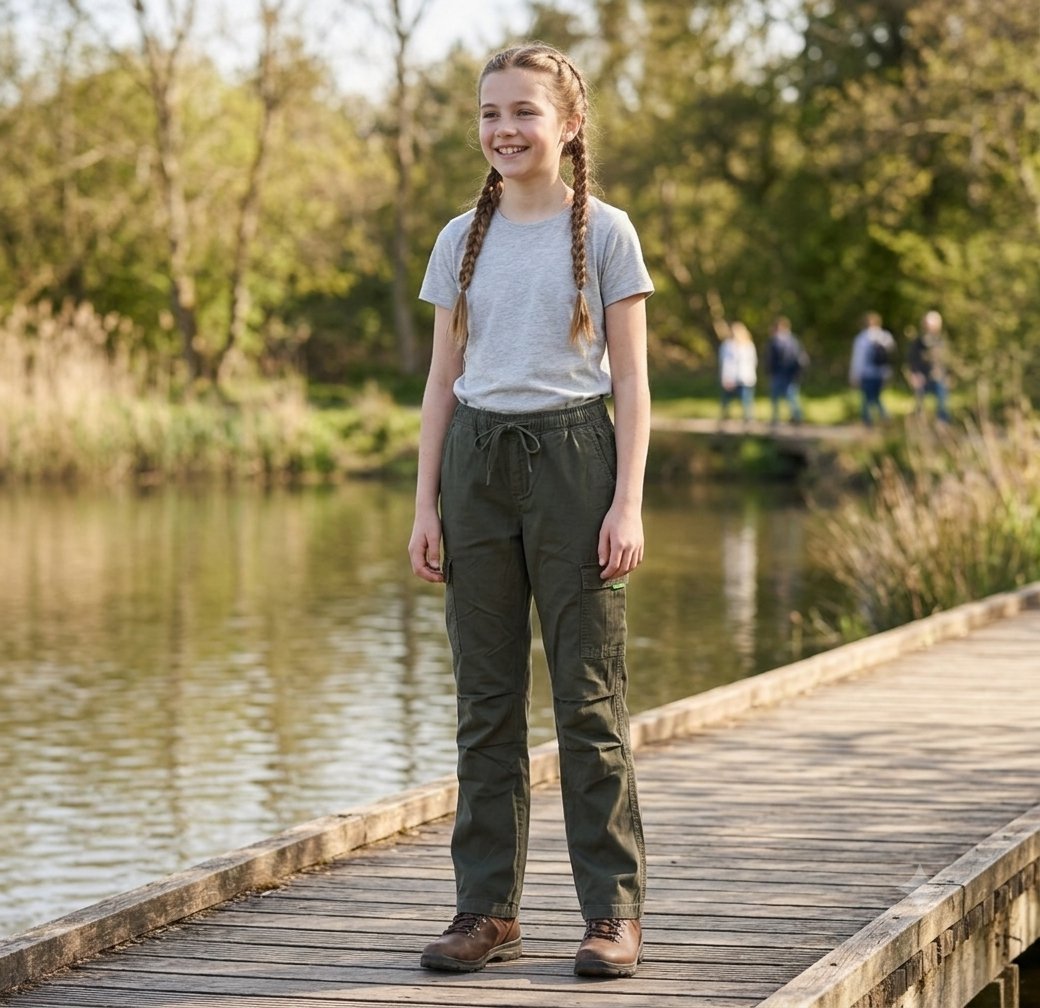 Pantalon vert militaire 