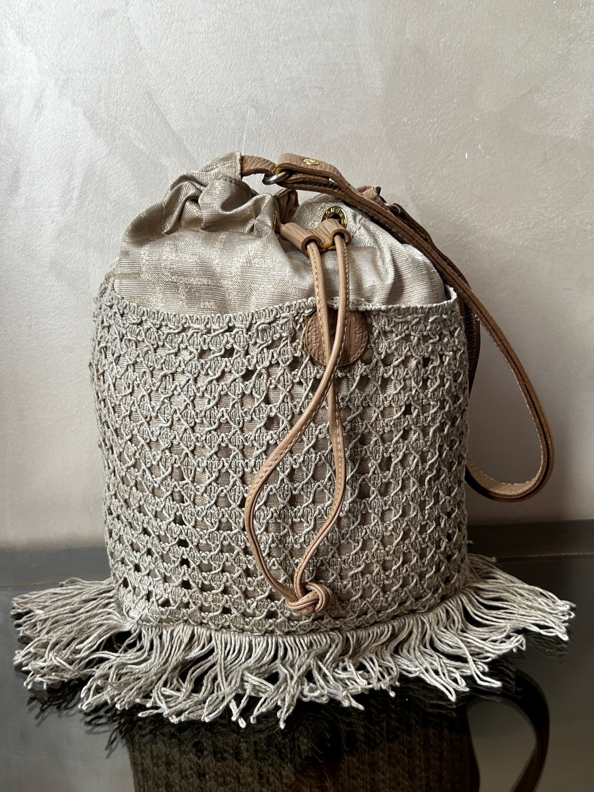 Sac seau Fendi "Mon trésor"