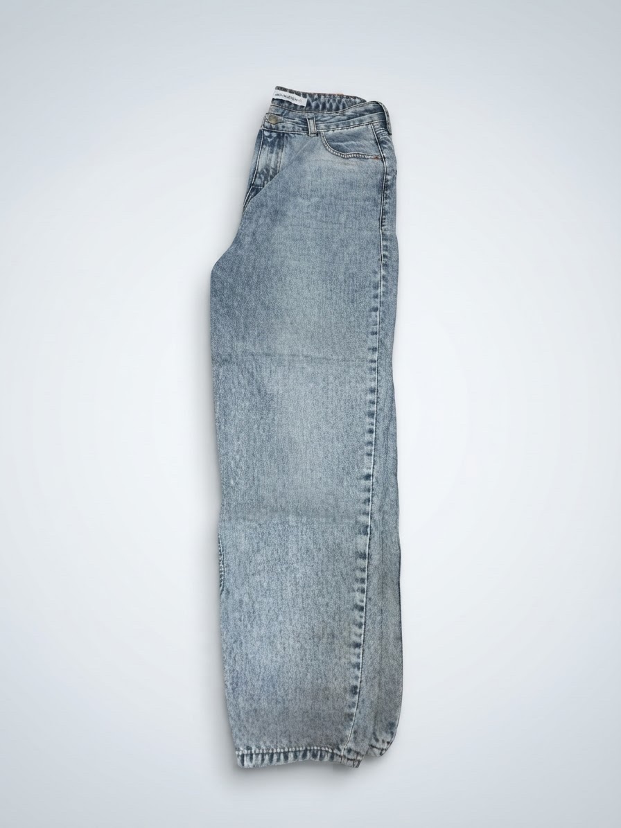     Jean bleu clair / wide-leg