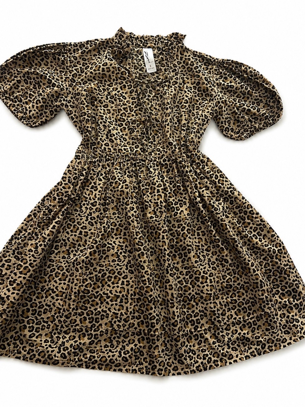 Leopard short dress