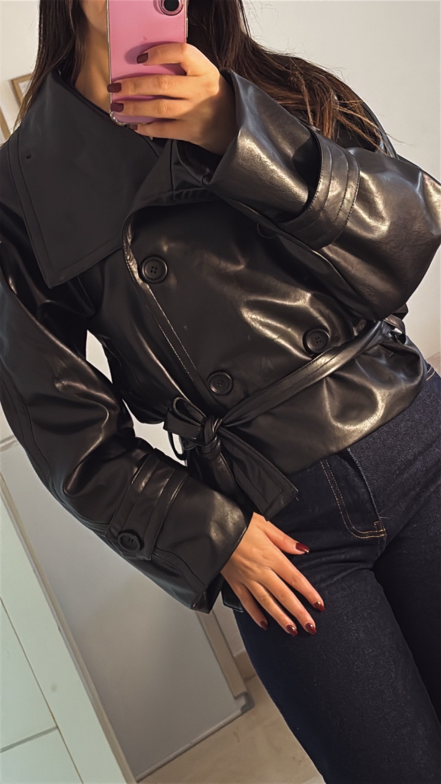 Veste cuir