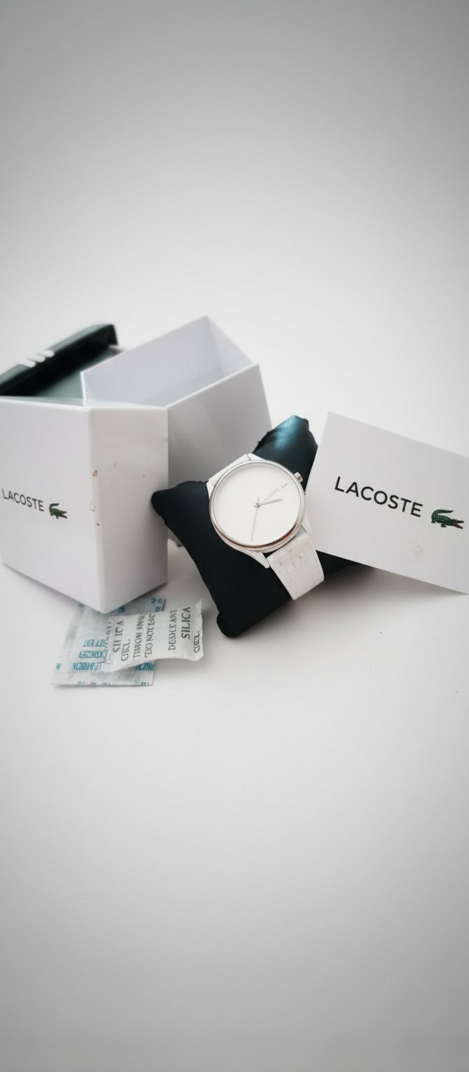 Montre blanche la coste