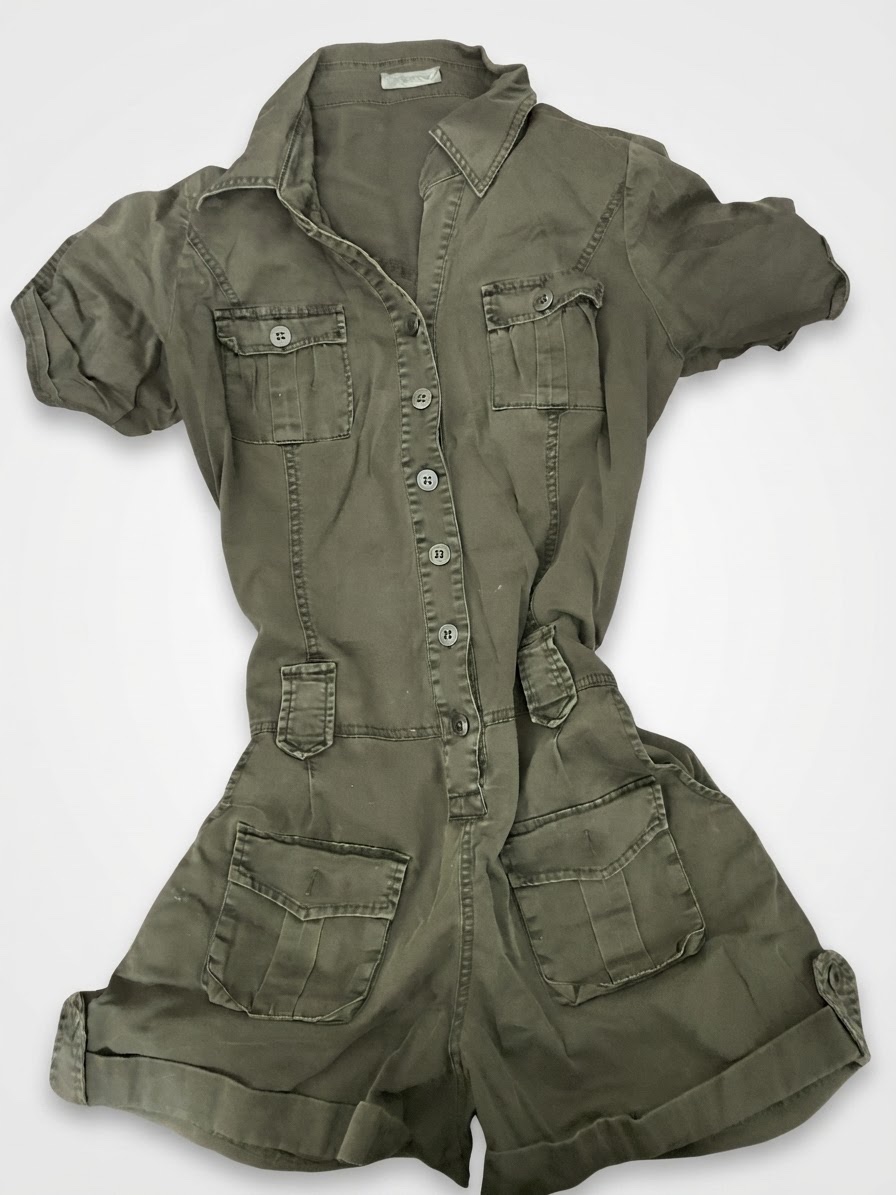 Salopette short