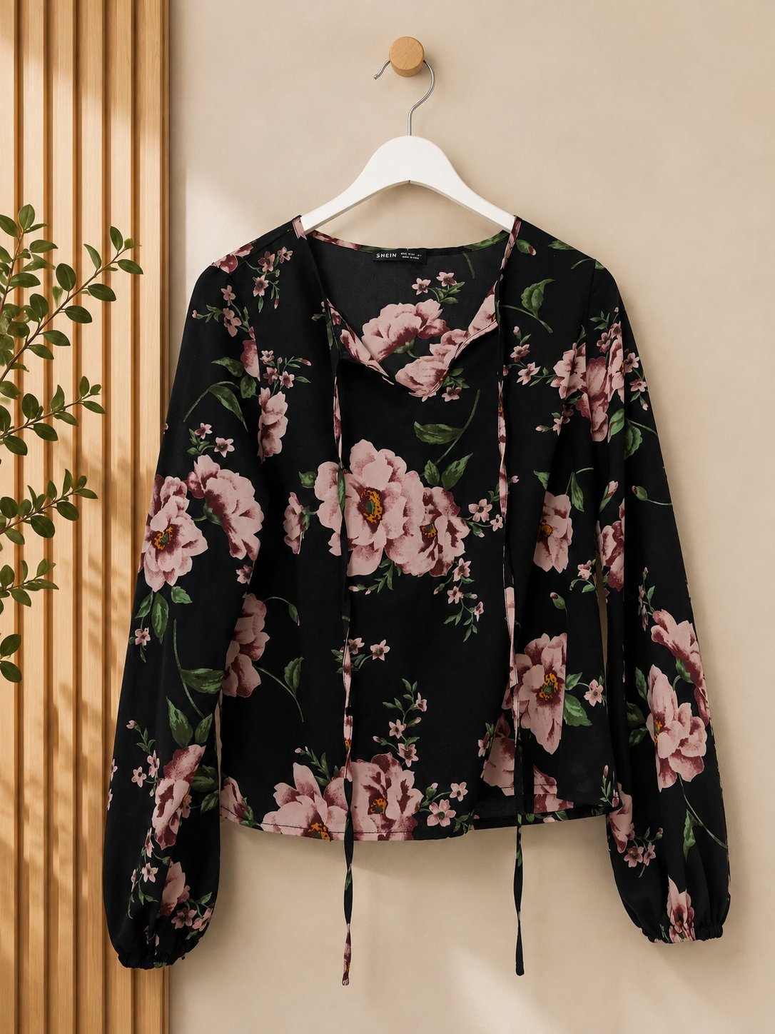 Chemise fleurie 