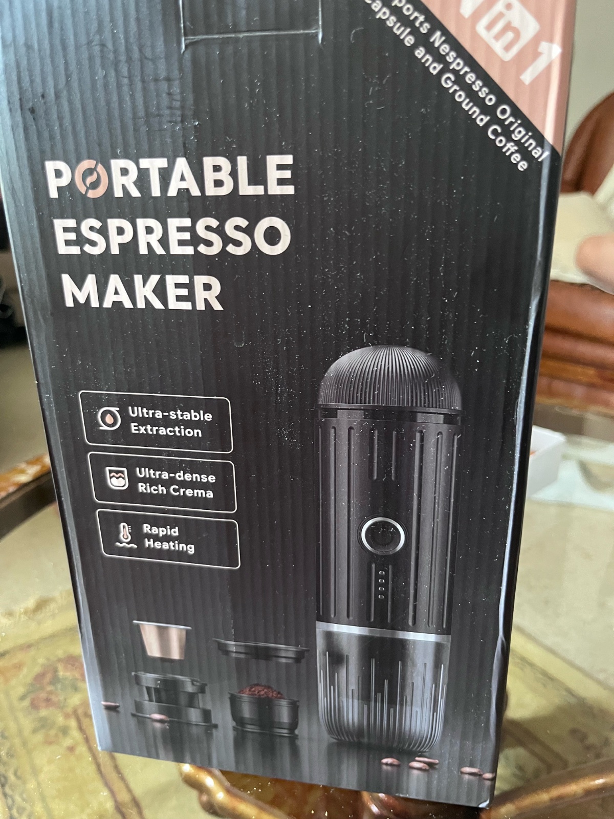 Machine a cafe portable electrique