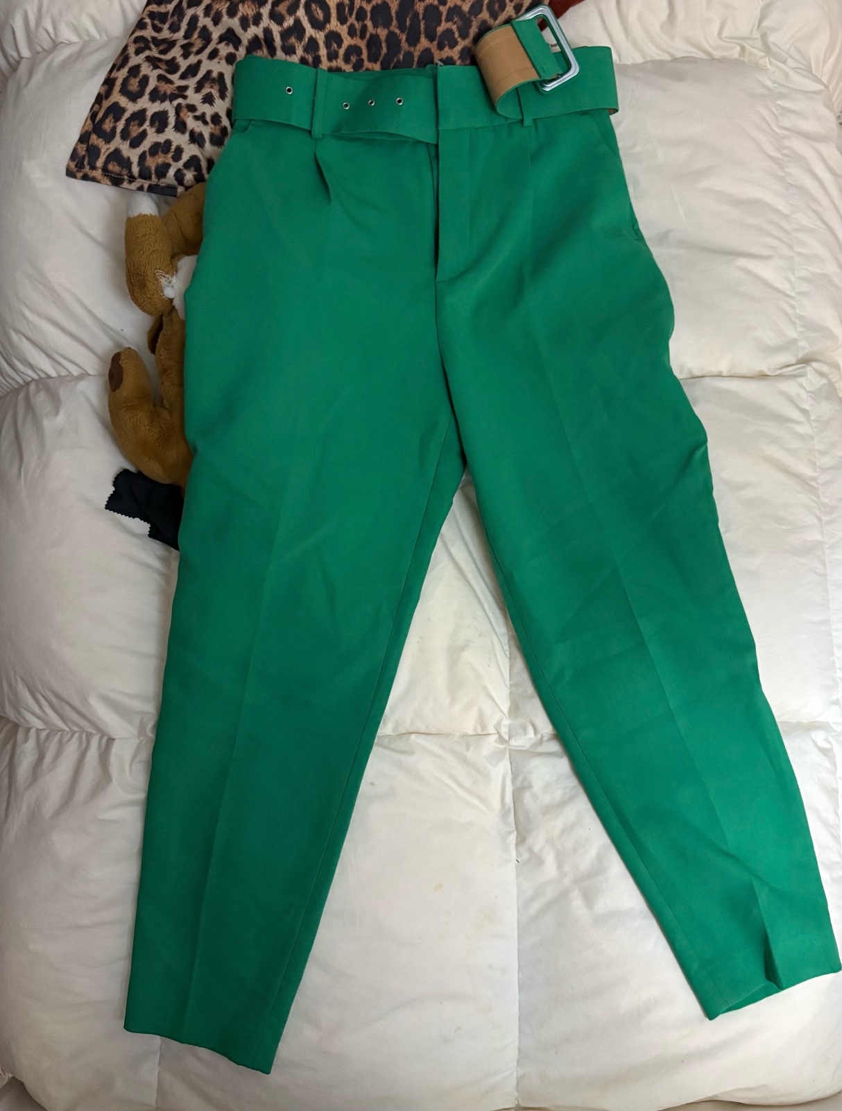 Pantalon vert zara
