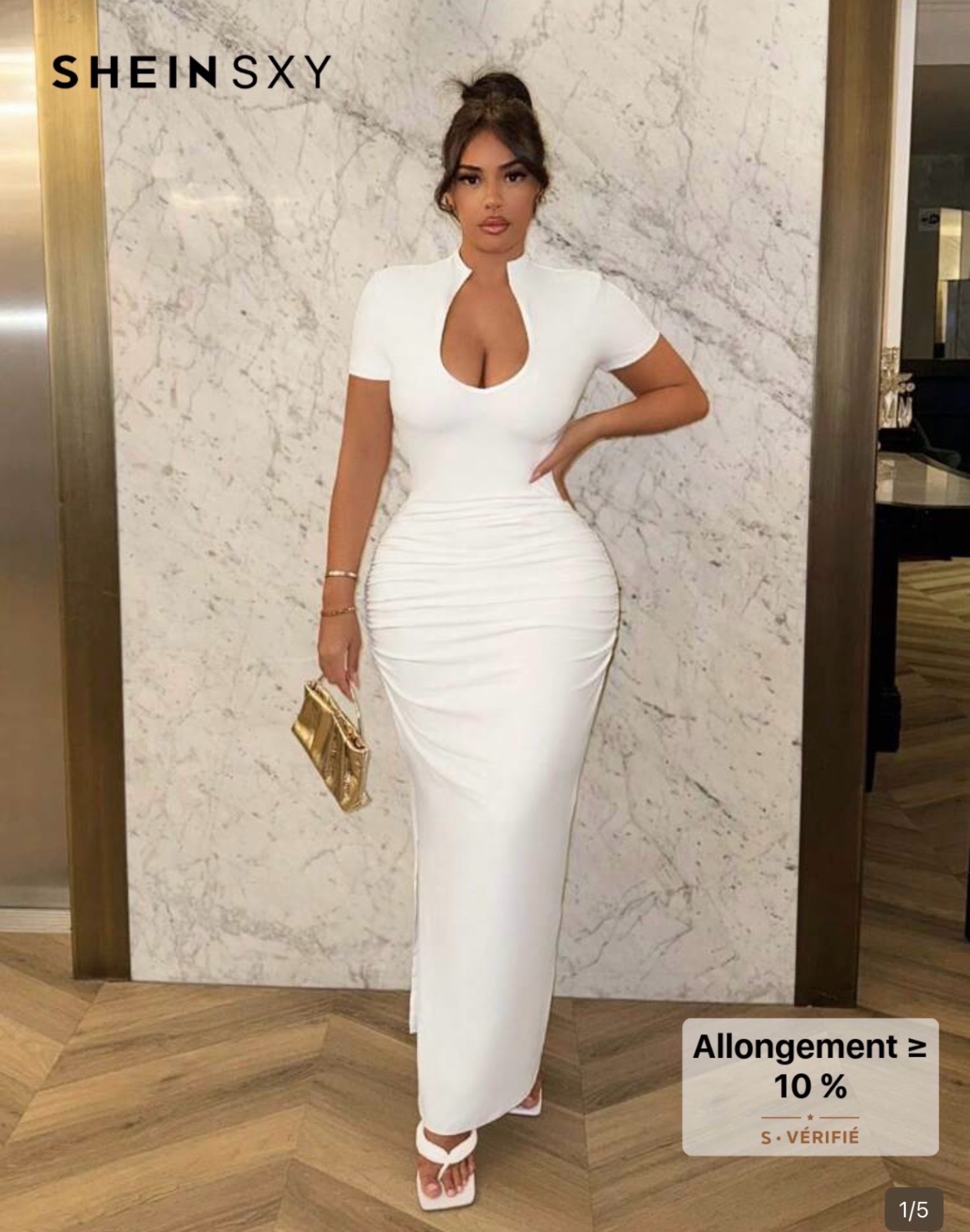 Robe blanc 