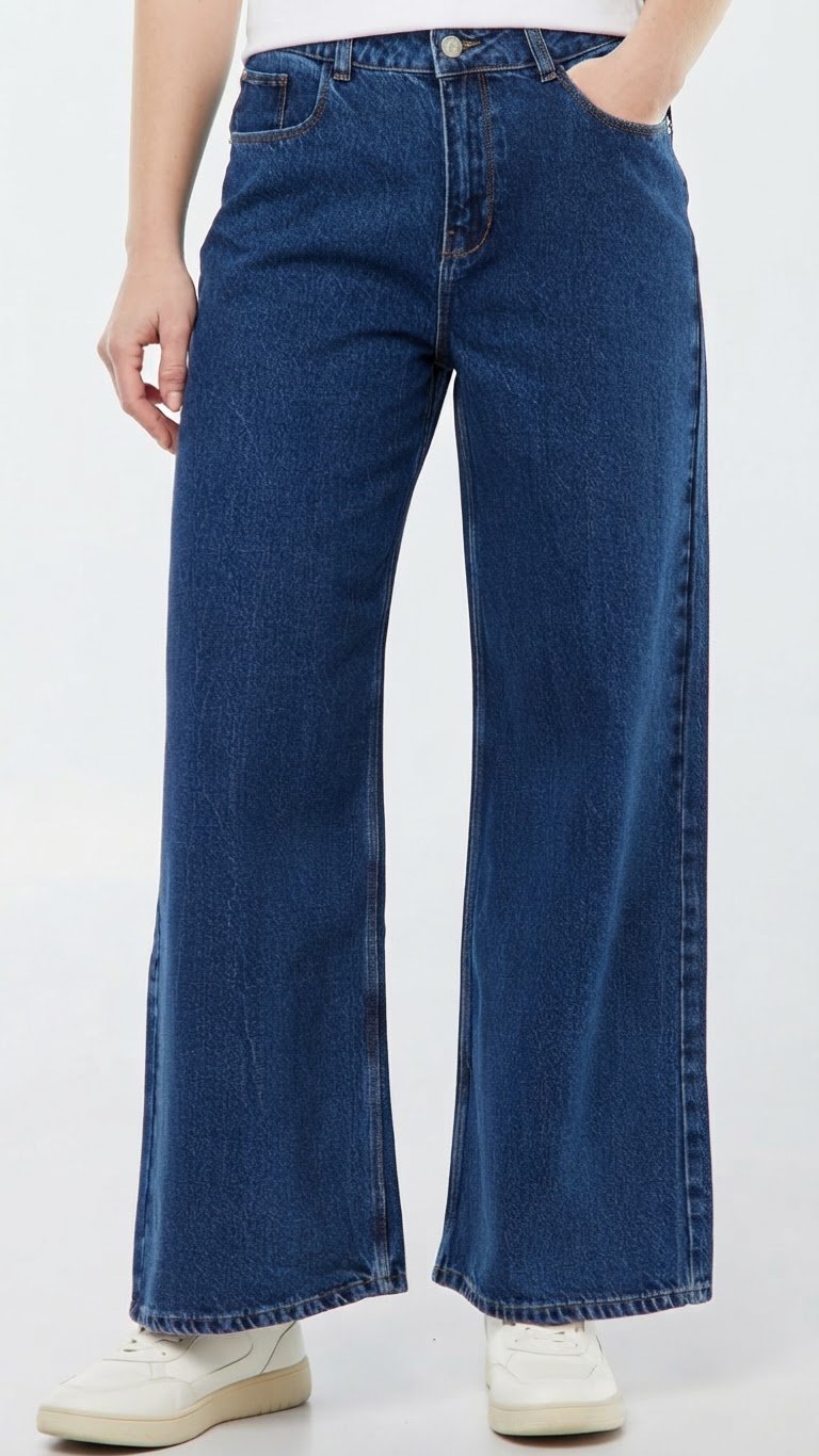 Jeans wide leg