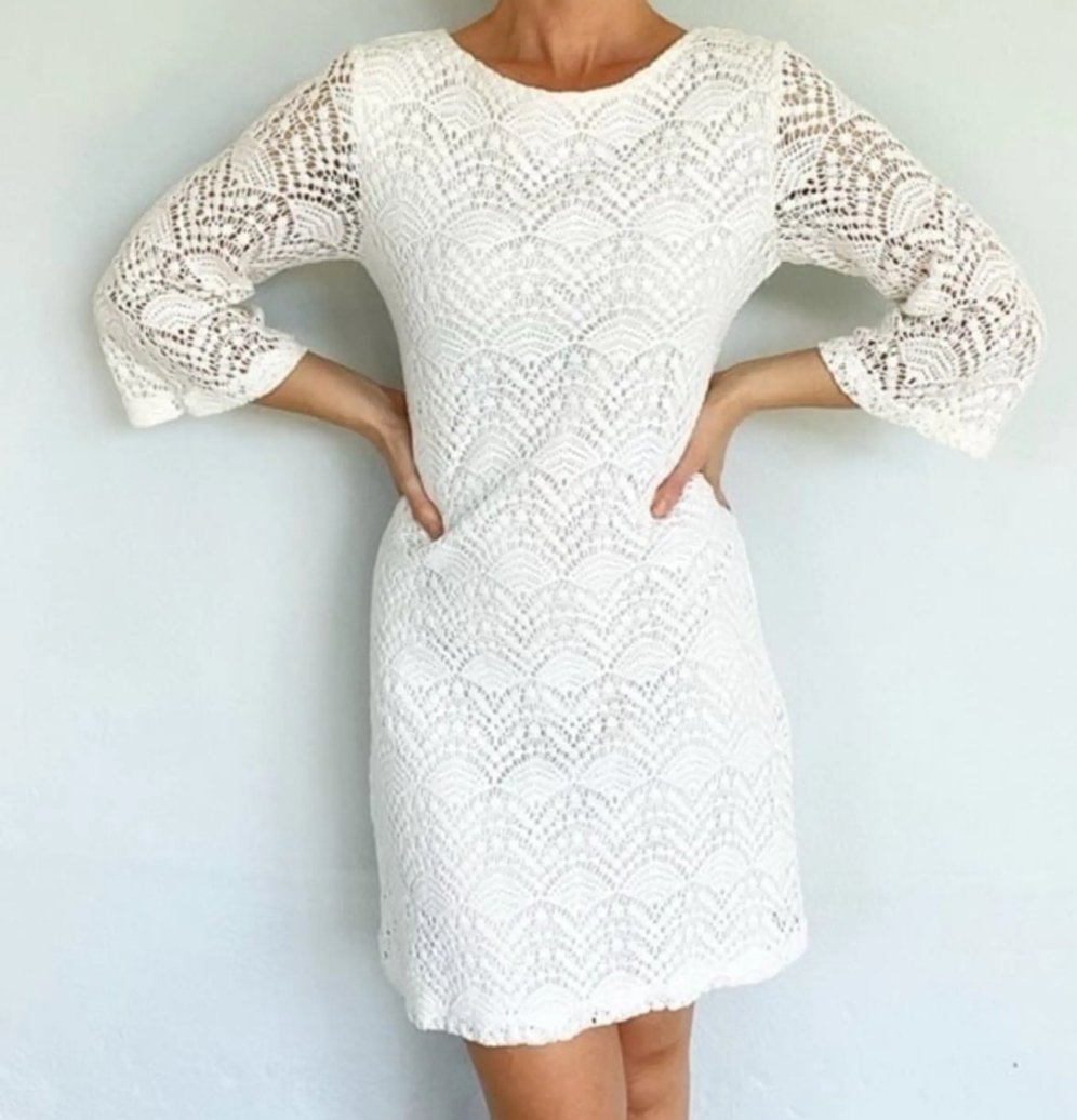 Robe crochet 