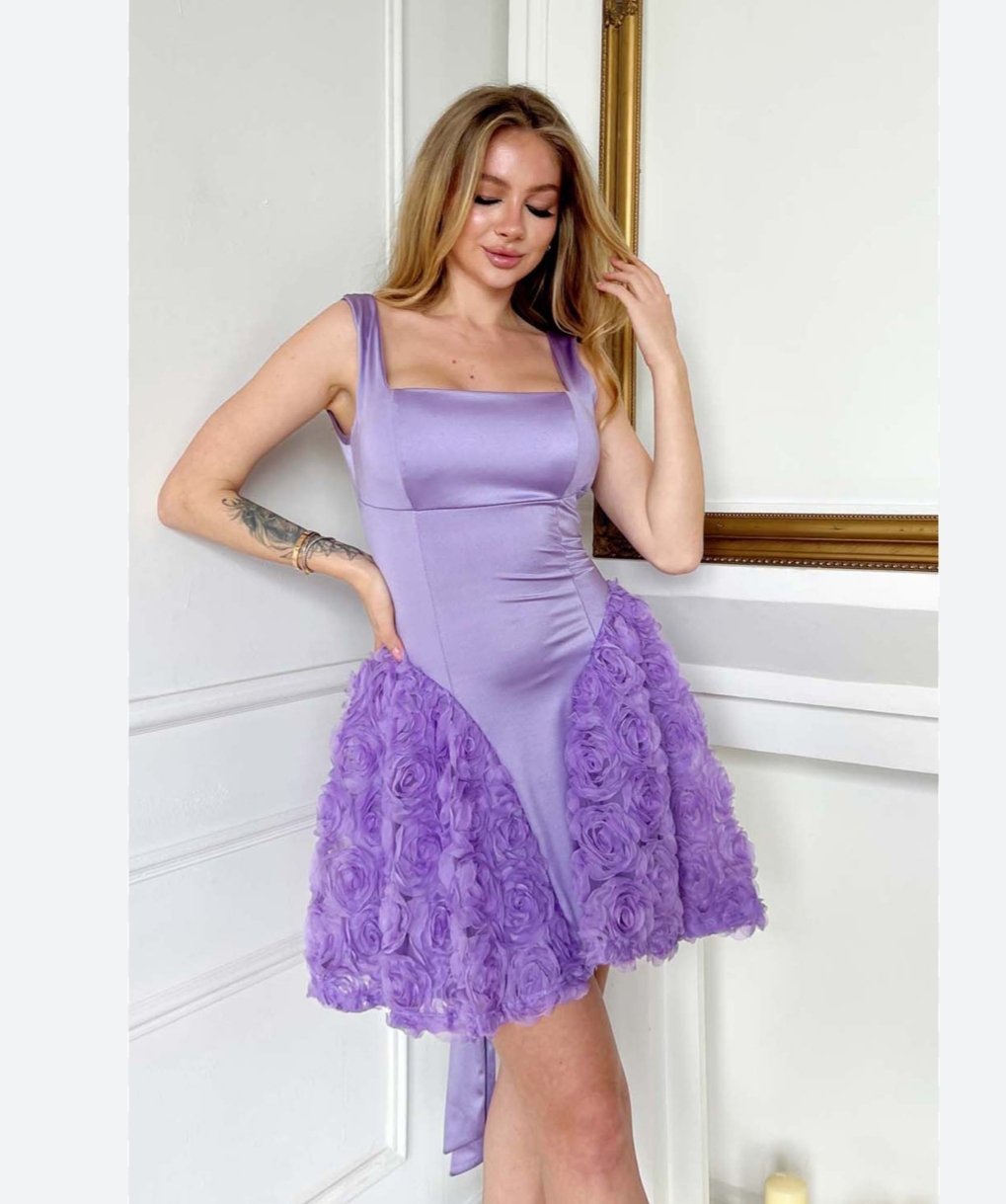 Robe lilas 