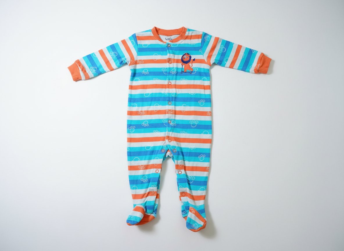 Lot de 3 Grenouillères coton