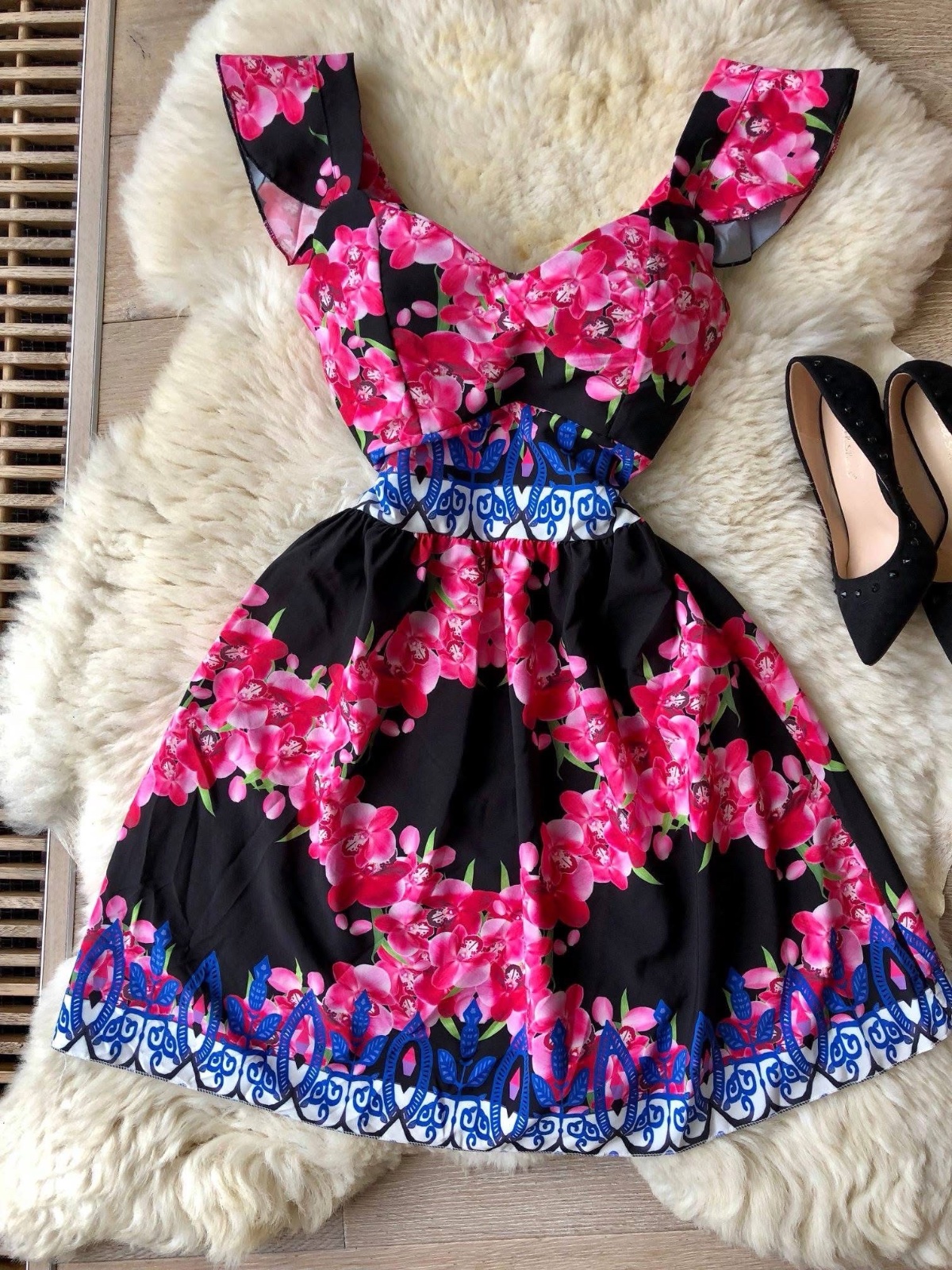 Robe patineuse d'été