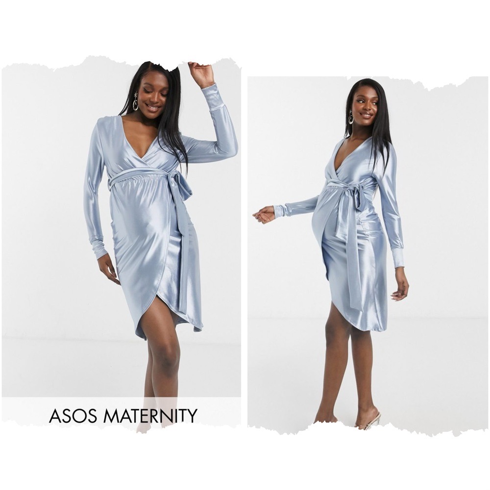 Robe mi-longue de maternité ASOS