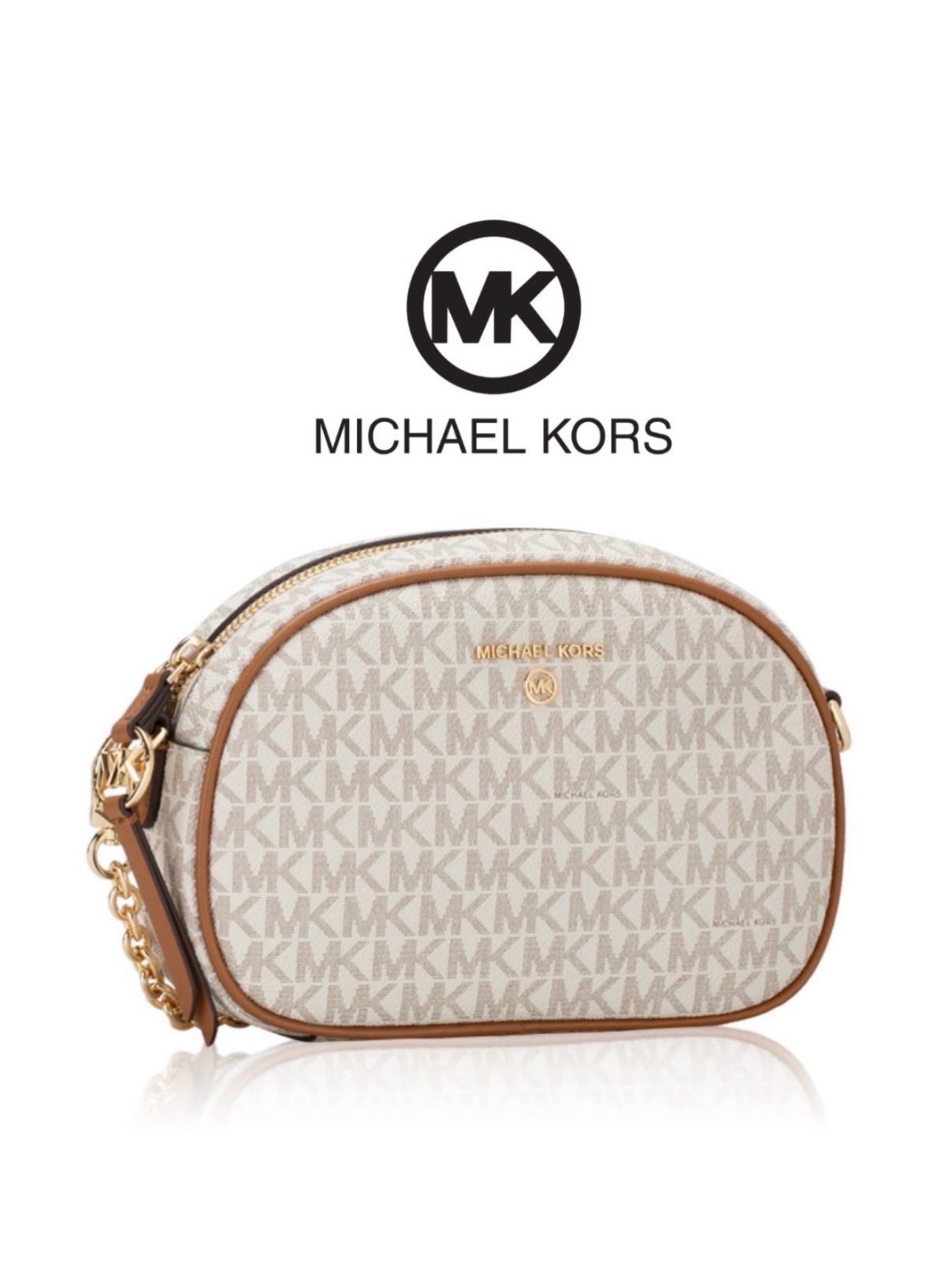 MICHAEL KORS Petit sac à bandoulière Jet Set Charm a logo
