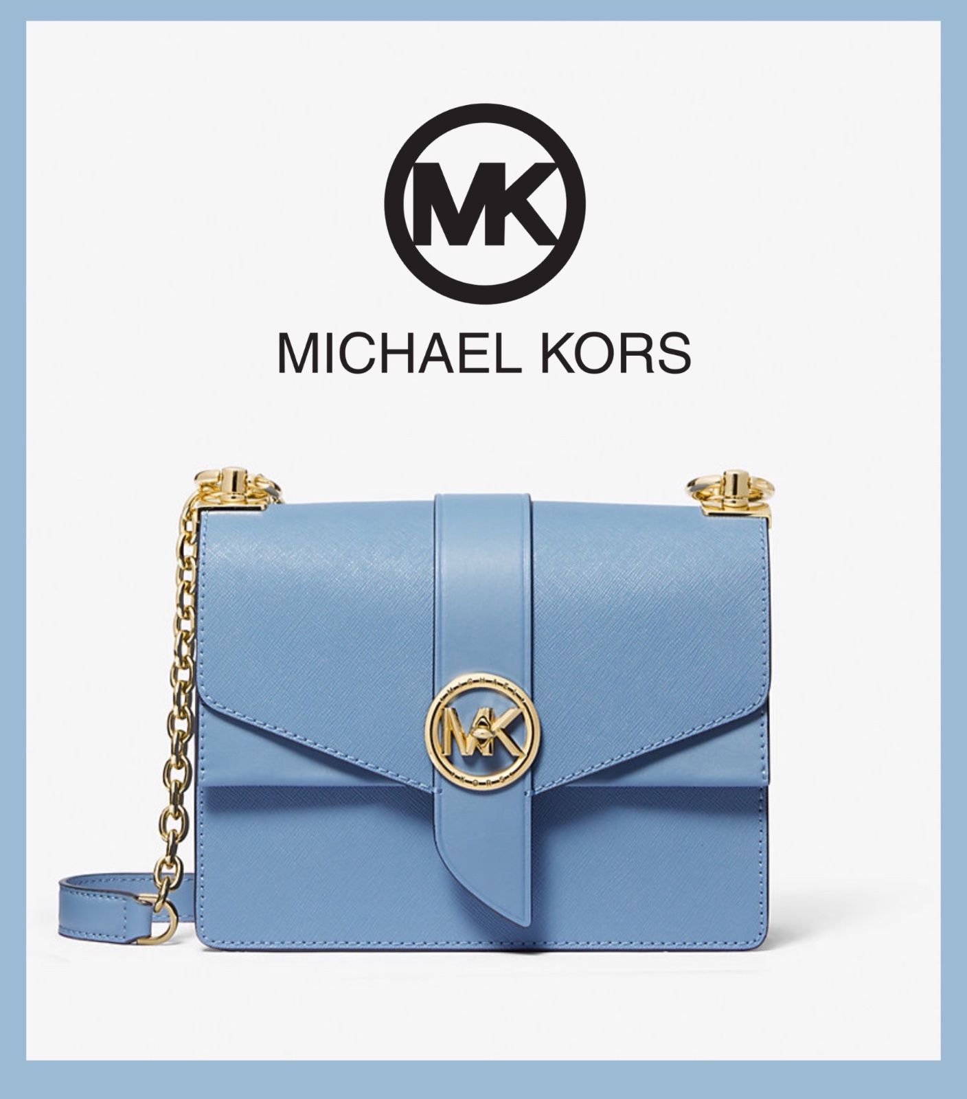 Michael kors Sac bandoulière Greenwich en cuir Saffiano