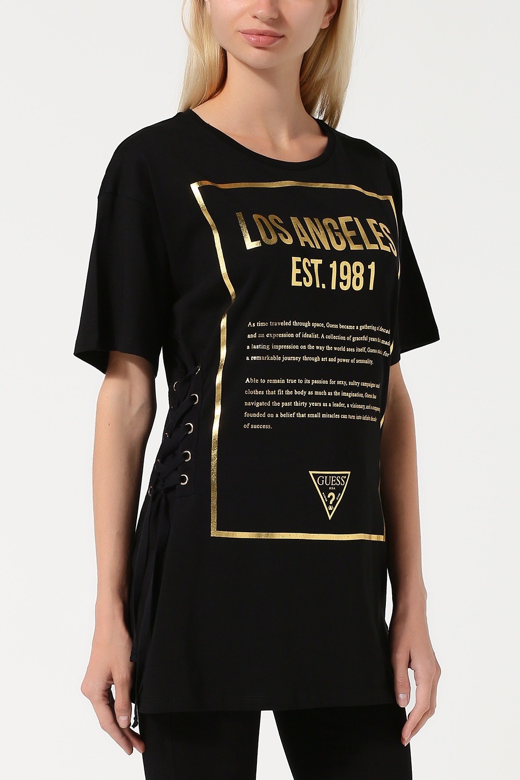 Pull longue geuss en coton 
