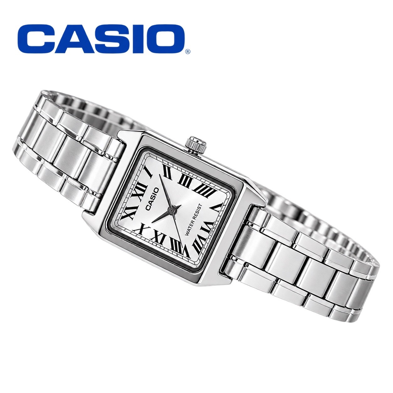 Casio vintage montre en acier inoxydable