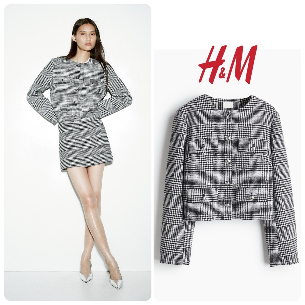VESTE H&M EN LAINE 